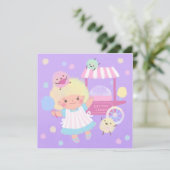 コットンキャンディの少女とフワフワモンスター 招待状 (スタンド正面)