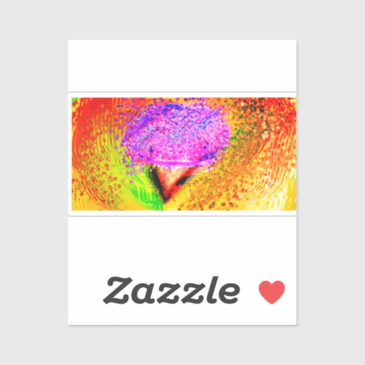 コットンキャンディウム木製ボックスサインコーヒーマグ紙 シール (シート)