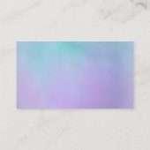 コットンキャンディクラウドビジネスカード 名刺 (裏面)