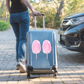 コットンキャンディグリッターかわいいガーリーピンク シール (スーツケースインサイチュ)