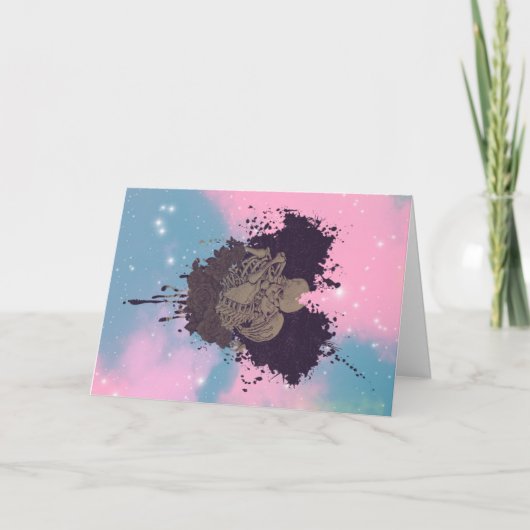 コットンキャンディゴシックラブバレンティーンズデイカード カード (正面)