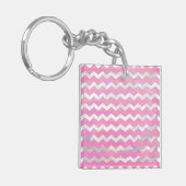 コットンキャンディシボンドパターン キーホルダー (正面左)