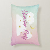 コットンキャンディスカイスランバーパーティー枕 アクセントクッション (正面(垂直))
