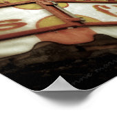 コットンキャンディスクエアポスター ポスター (角)