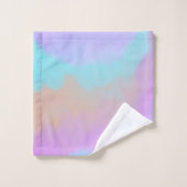 コットンキャンディスワールデジタルプリント バスタオルセット (ウォッシュタオル)