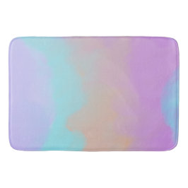 コットンキャンディスワールデジタルプリント バスマット