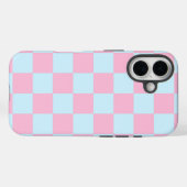 コットンキャンディチェッカーボード Case-Mate iPhoneケース (裏面 (横))