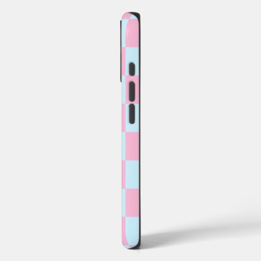 コットンキャンディチェッカーボード Case-Mate iPhoneケース (裏面 / 左)