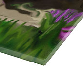 コットンキャンディツリーズ抽象芸術アート カッティングボード (角)