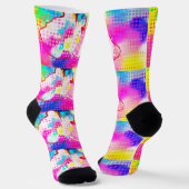 コットンキャンディトリ乾燥トドラーTシャツコーヒーマグ ソックス (傾斜あり)