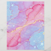 コットンキャンディドリームスクラップブック紙 (裏面)