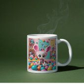 「コットンキャンディバニーDelight」 コーヒーマグカップ