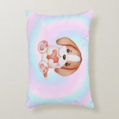 コットンキャンディパピーラブ アクセントクッション (正面(垂直))