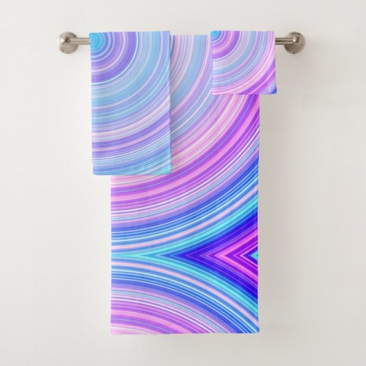 コットンキャンディピンクブルー バスタオルセット (インサイチュ)