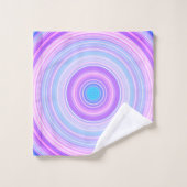 コットンキャンディピンクブルー バスタオルセット (ウォッシュタオル)