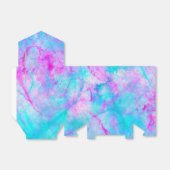 コットンキャンディピンク&ブルーウォーター色の洗い流し汚れ フェイバーボックス (折り畳みなし)