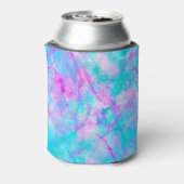 コットンキャンディピンク&ブルーウォーター色の洗い流し汚れ 缶クーラー (缶裏面)