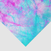 コットンキャンディピンク&ブルーウォーター色の洗い流し汚れ 薄葉紙 (詳細)