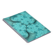 コットンキャンディフラクタルアートノート ノートブック (右側)