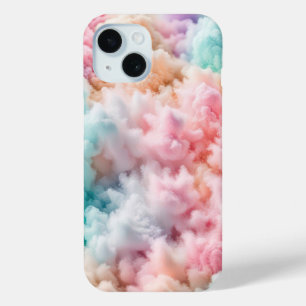 コットンキャンディフラフ iPhone 15ケース
