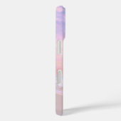 コットンキャンディフロリダビーチサンライズネームケース Case-Mate iPhoneケース (裏面 / 右)