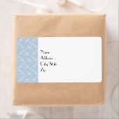 コットンキャンディブルー抽象芸術 ラベル (インサイチュ)