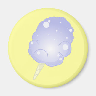 コットンキャンディマグネット – 青 マグネット