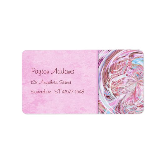 コットンキャンディマンダラ住所 シール (正面)