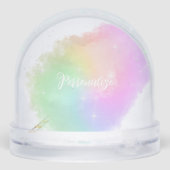 コットンキャンディレインボーグリッターかわいいパステル (裏面)