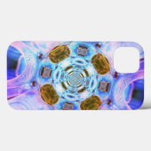 コットンキャンディワームホールiPadケース Case-Mate iPhoneケース (裏面 (横))