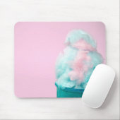 コットンキャンディーコーン マウスパッド (マウス)