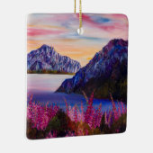 コットンキャンディーサンセット セラミックオーナメント (右)