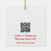 コットンキャンディーサンセット セラミックオーナメント (裏面)