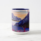 コットンキャンディーサンセット ツートーンマグカップ (中央)