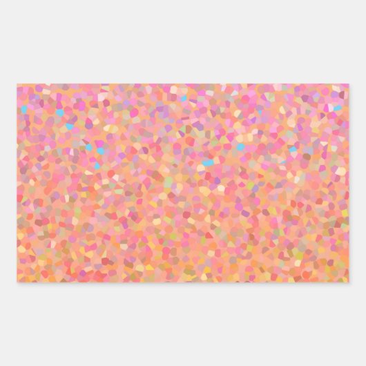 コットンキャンディースカイ 長方形シール (正面)