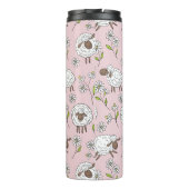 コットンキャンディーピンクに羊を数える タンブラー (裏面)