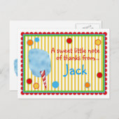 コットンキャンディーポストカード ポストカード (正面/裏面)