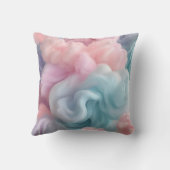 コットンキャンディ抽象芸術 クッション (裏面)