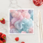 コットンキャンディ抽象芸術 スタンダードランチョンナプキン (インサイチュ)