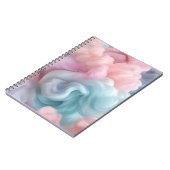 コットンキャンディ抽象芸術 ノートブック (左側)