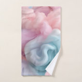 コットンキャンディ抽象芸術 バスタオルセット (ハンドタオル)