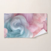 コットンキャンディ抽象芸術 バスタオルセット (ハンドタオル)