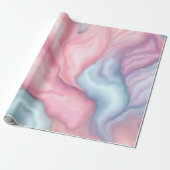 コットンキャンディ抽象芸術 ラッピングペーパー (アンロールド)