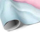 コットンキャンディ抽象芸術 ラッピングペーパー (ロールコーナー)