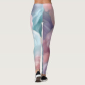 コットンキャンディ抽象芸術 レギンス (裏面)