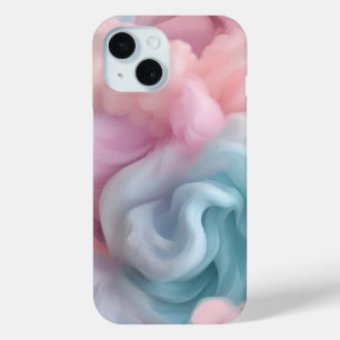 コットンキャンディ抽象芸術 iPhone 15ケース
