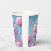 コットンキャンディ日紙カップ 紙コップ (左)