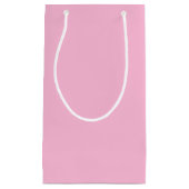 コットンキャンディ無地のカラー スモールペーパーバッグ (正面)