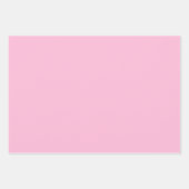 コットンキャンディ無地のカラー ラッピングペーパーシート (正面3)