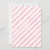 コットンキャンディ スイート バースデー パーティー 招待状 (裏面)